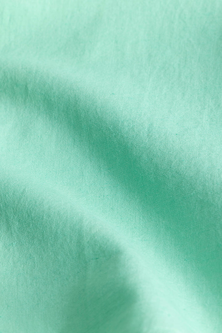 Trig Aqua Green Linen Shirt