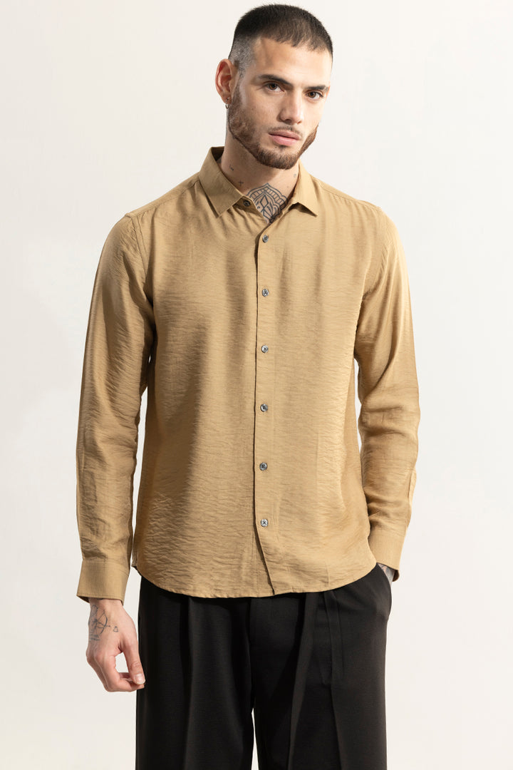Squash Serene Light Brown Shirt