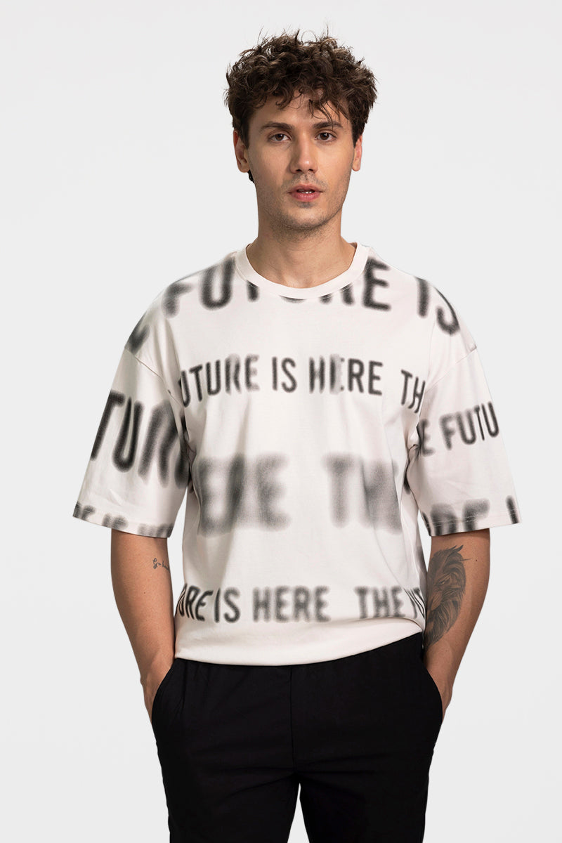Future Off-White Oversized T-Shirt
