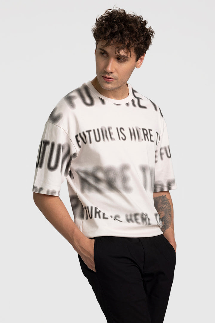 Future Off-White Oversized T-Shirt