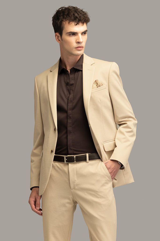 Shirt with cream blazer shop