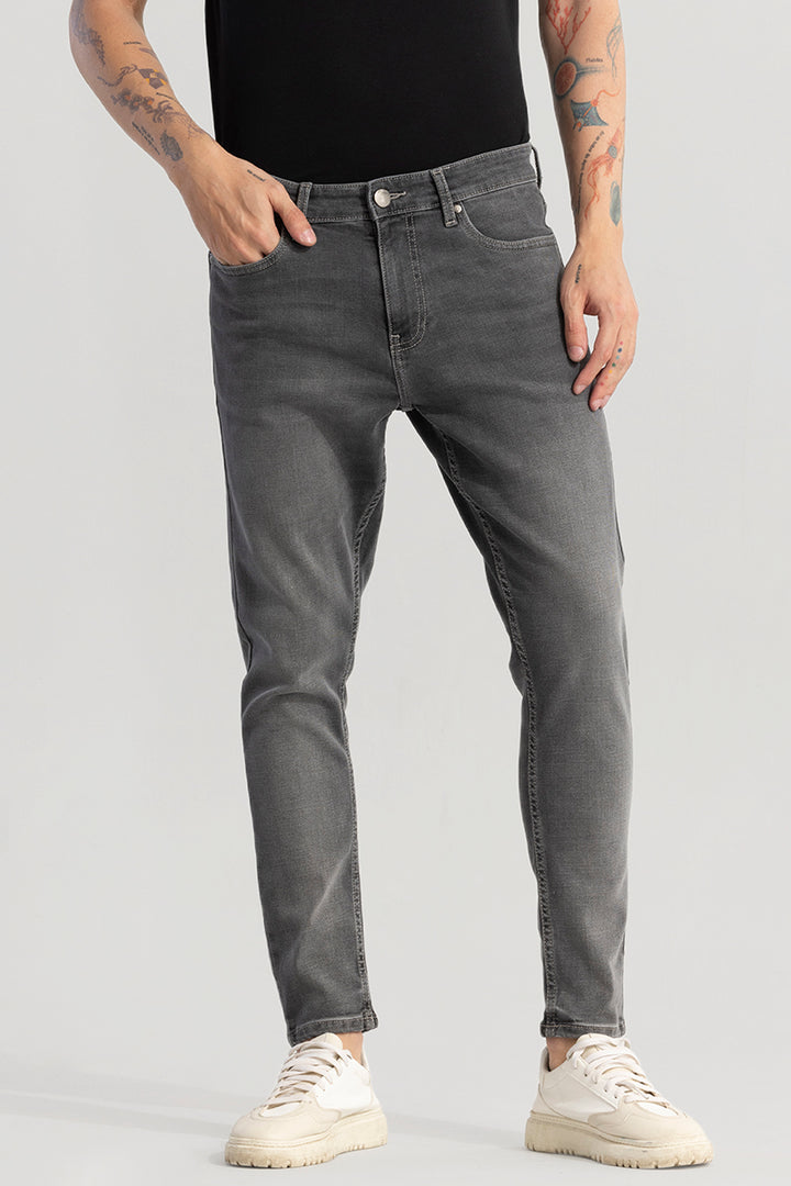 Rocco Ash Grey Skinny Fit Jeans