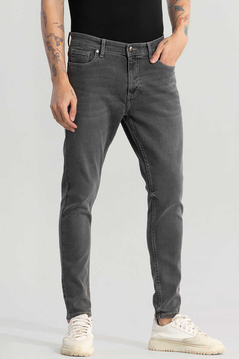 Rocco Iron Grey Skinny Fit Jeans