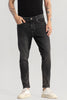Rocco Washed Black Skinny Fit Jeans
