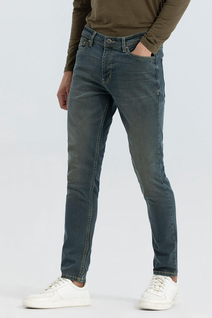 Ryan Dusky Blue Slim Fit Jeans