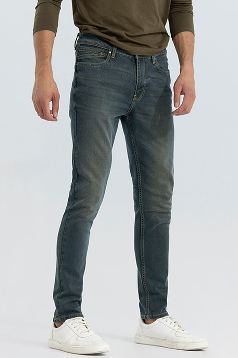 Ryan Dusky Blue Slim Fit Jeans