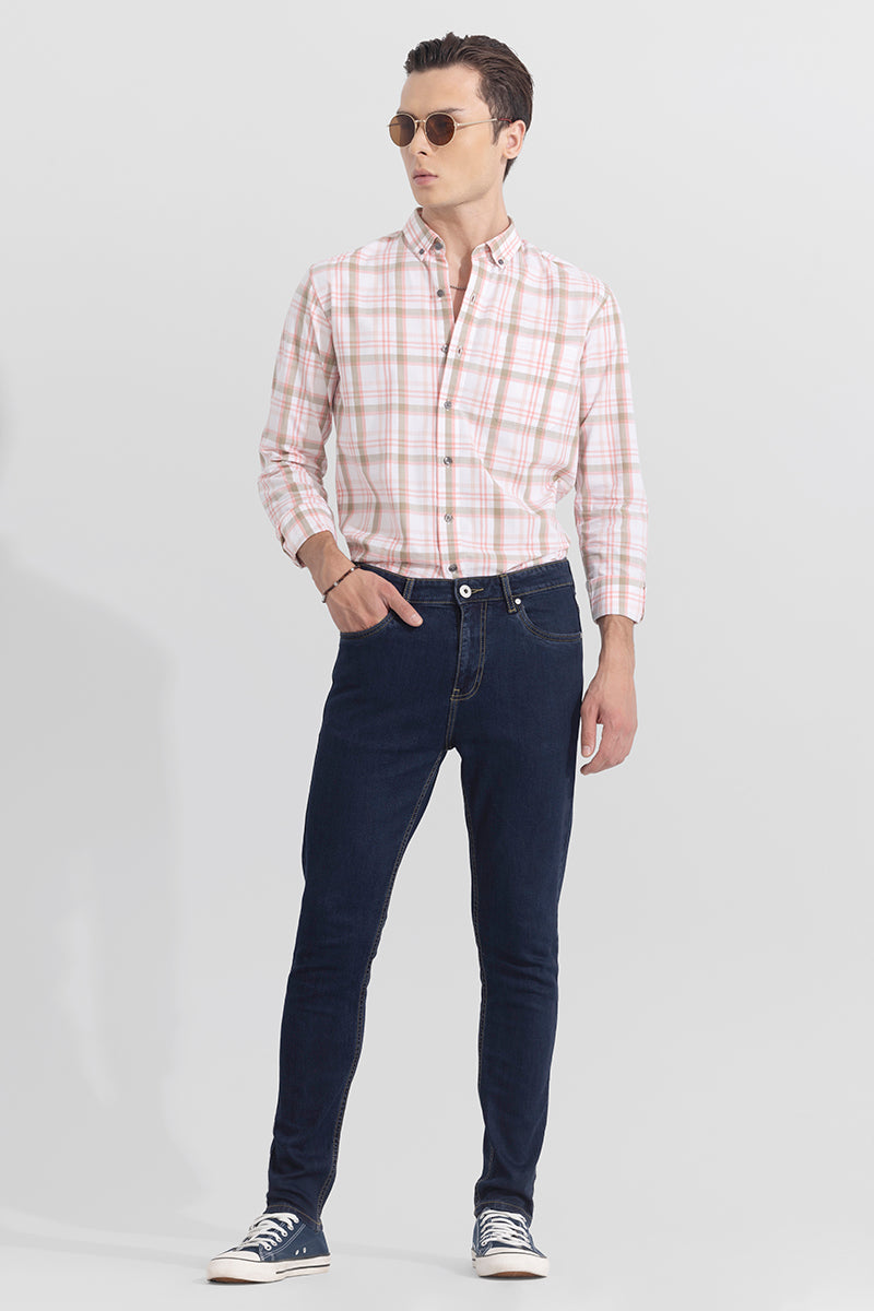 Exuberant Dark Blue Skinny Jeans