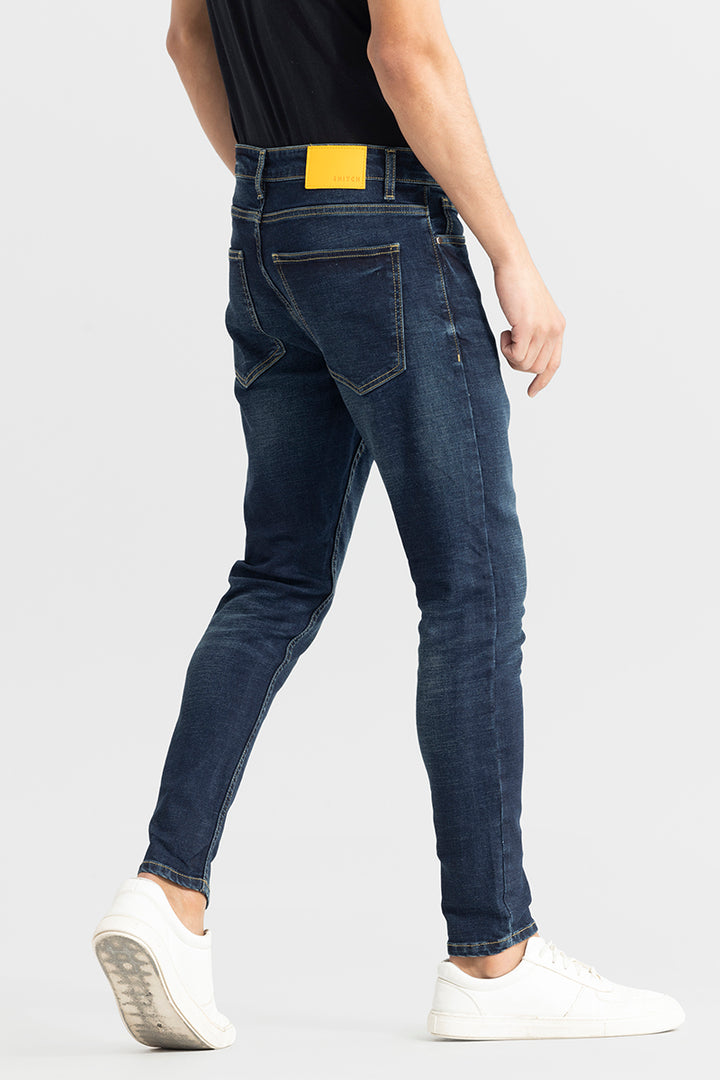 Asher Denim Blue Skinny Jeans