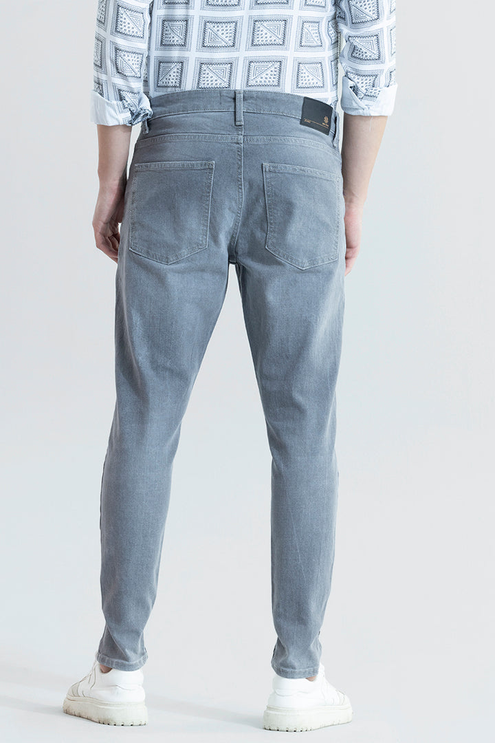 Urban Edge Grey Skinny Fit Jeans