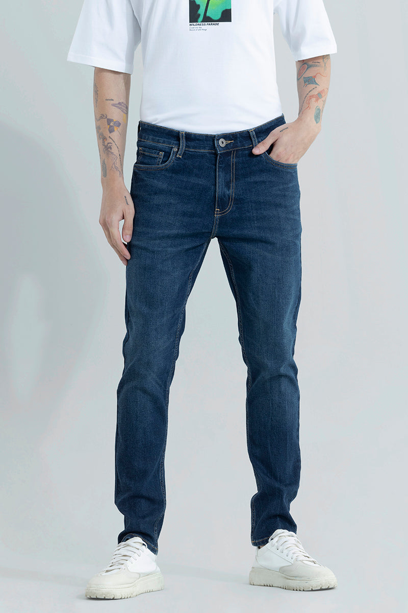 Trex Prussian Blue Slim Fit Jeans