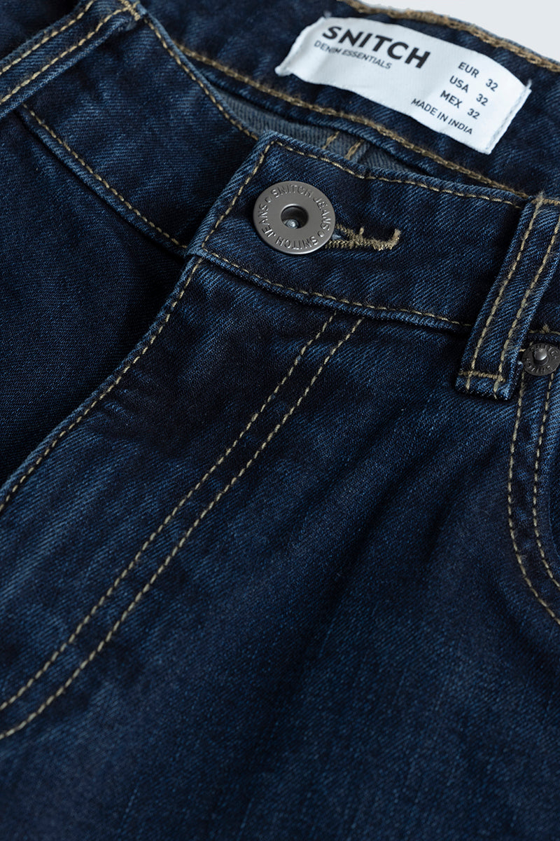 City Slicker Denim Blue Boot Cut Jeans