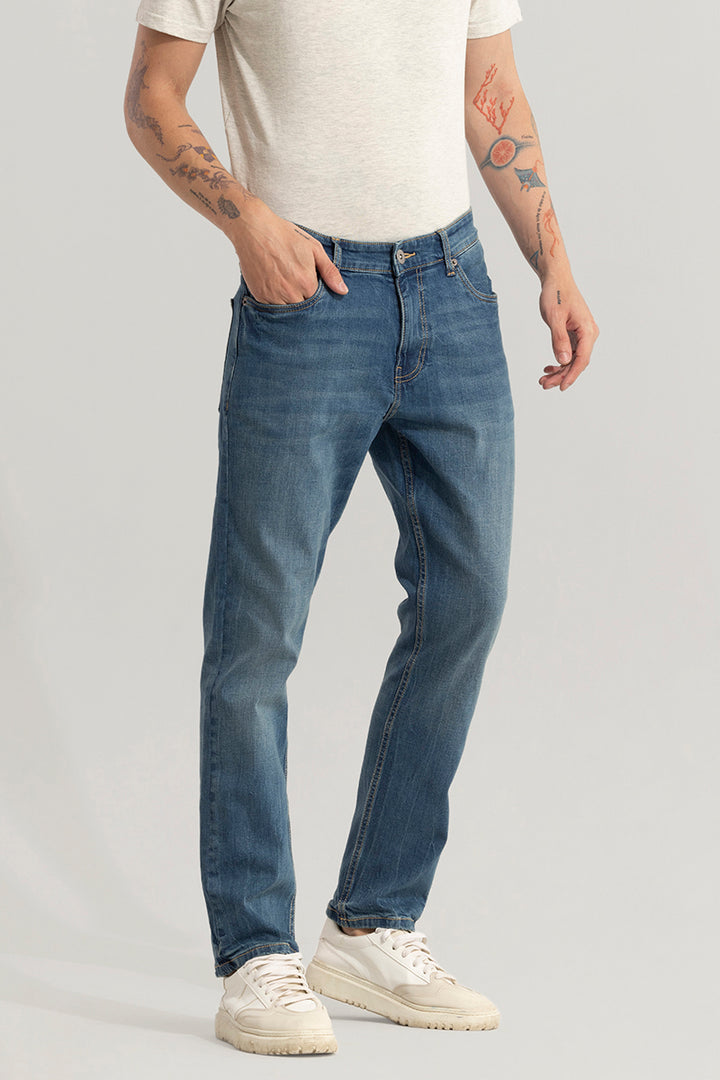 Specter Aegean Blue Comfort Fit Jeans
