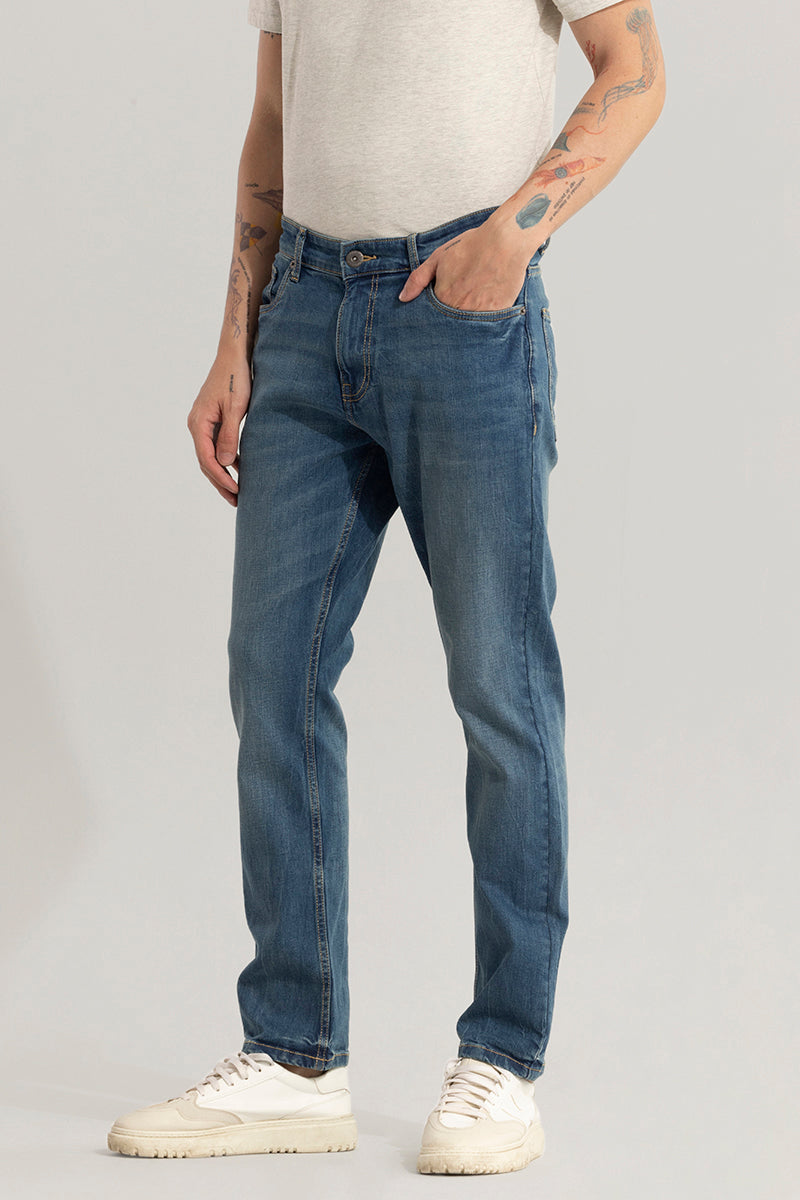Specter Aegean Blue Comfort Fit Jeans