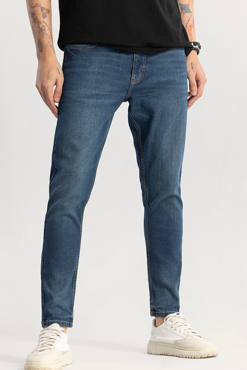 Ankylo Aegean Blue Skinny Fit Jeans