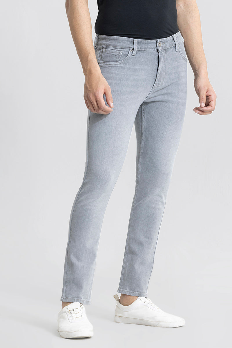 Claude Koala Grey Skinny Fit Jeans