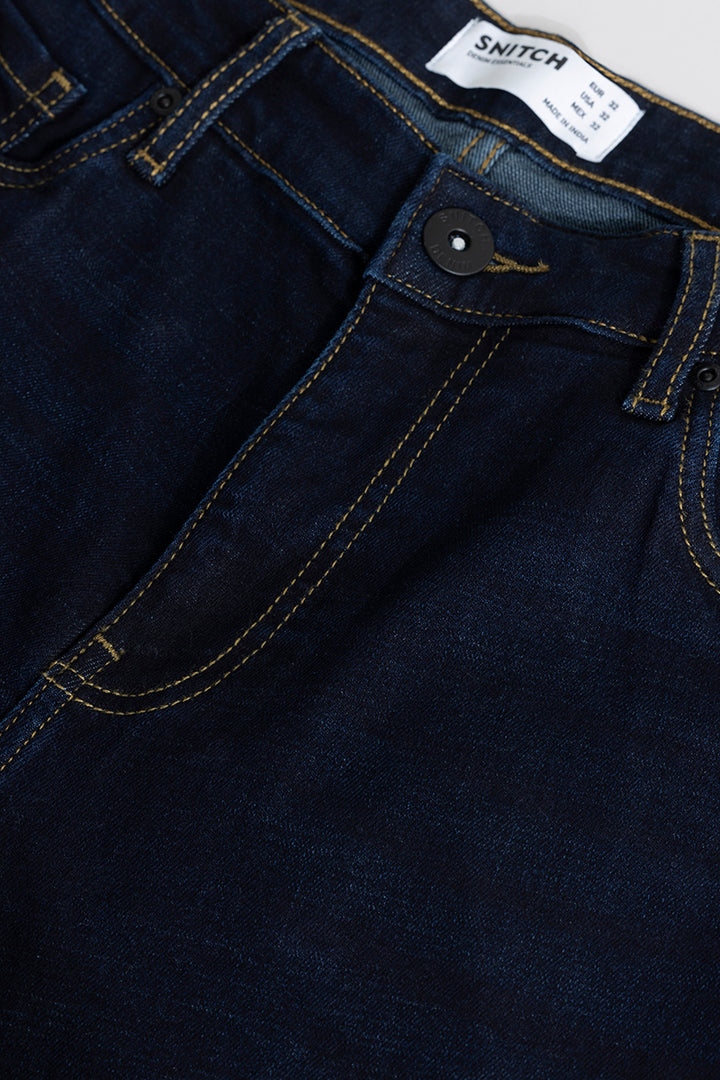 Asmodeus Denim Blue Skinny Fit Jeans