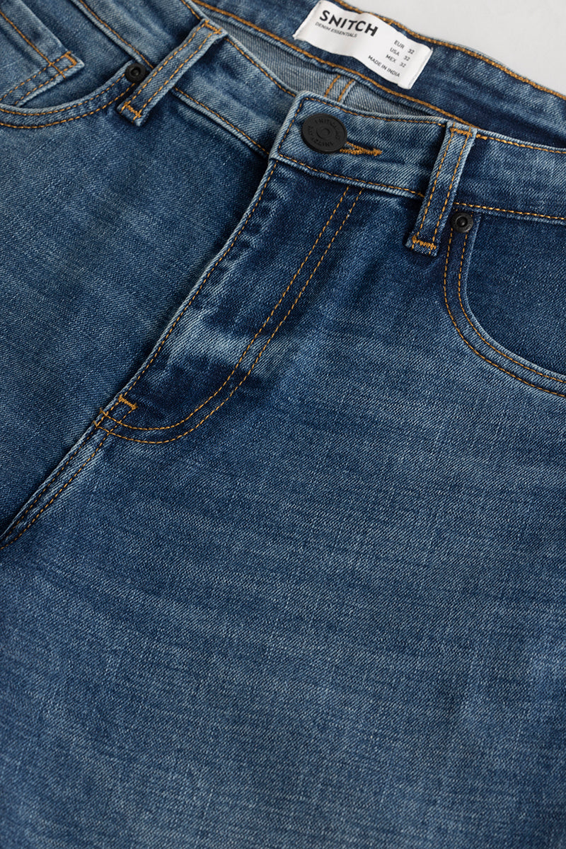 Genesis Blue Skinny Fit Jeans