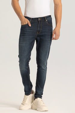 2023AW 染み込ま DARK SCAR WASH SKATER JEANS 44