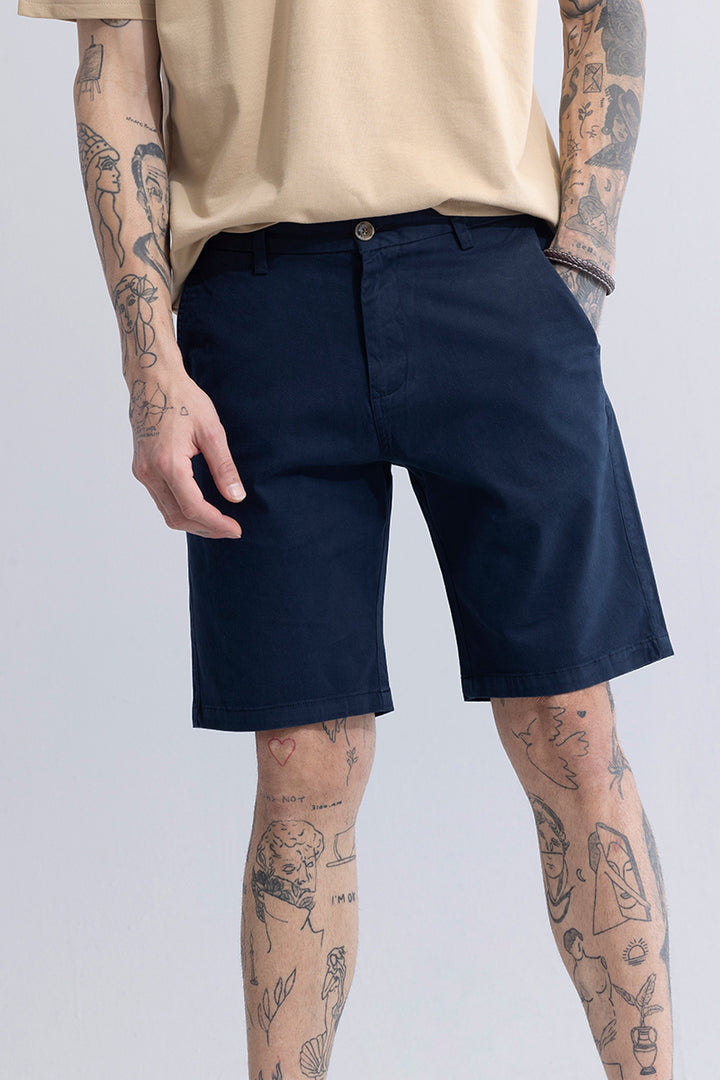Elite Attire Navy Shorts