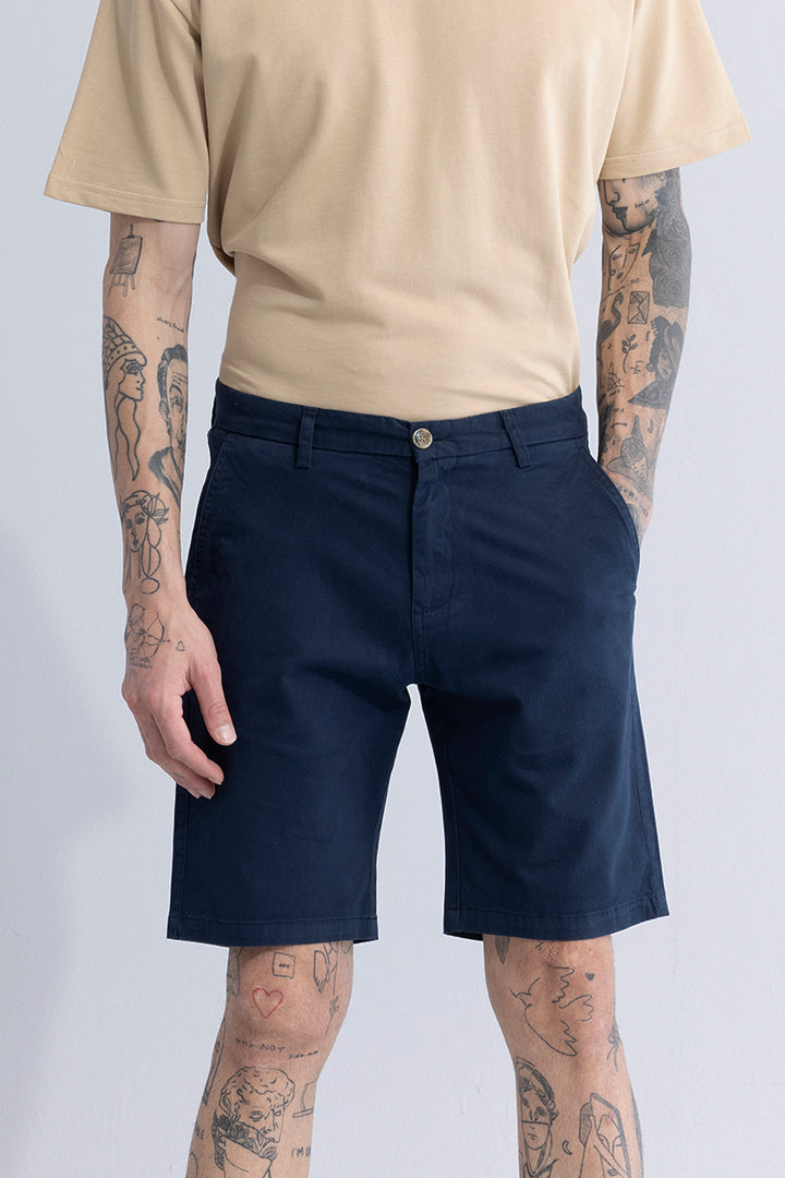 Elite Attire Navy Shorts