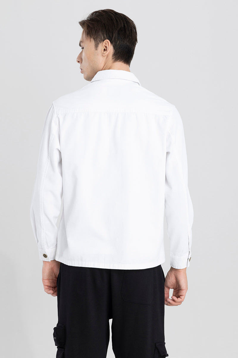 Doublet White Overshirt