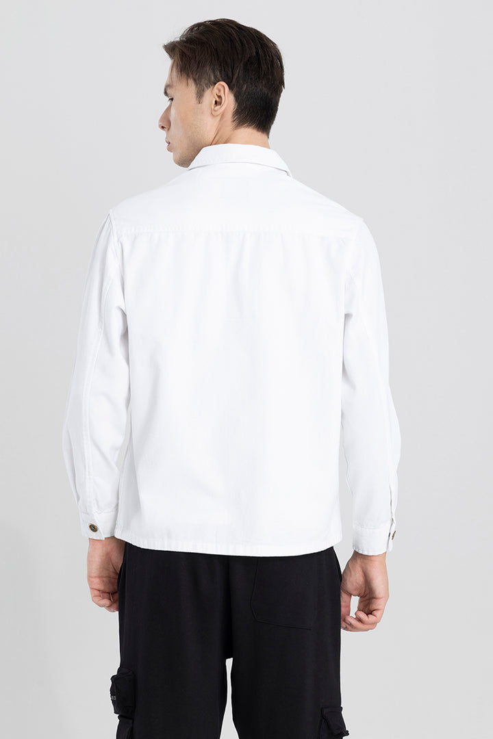 Doublet White Overshirt