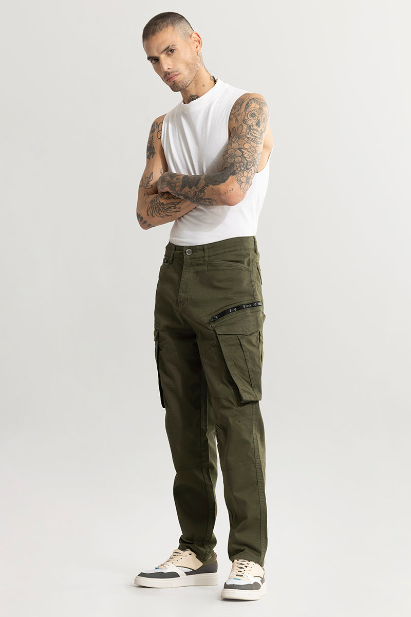 Olive Cargo Pants