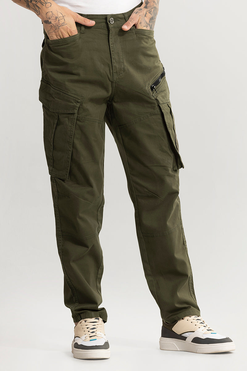 Plus Size Men's Solid Cargo Pants Pockets Fall Winter Men's - Temu