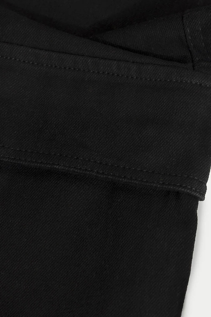 Vogue Black Utility Baggy Fit Jeans