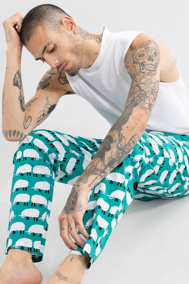 Green pyjamas online