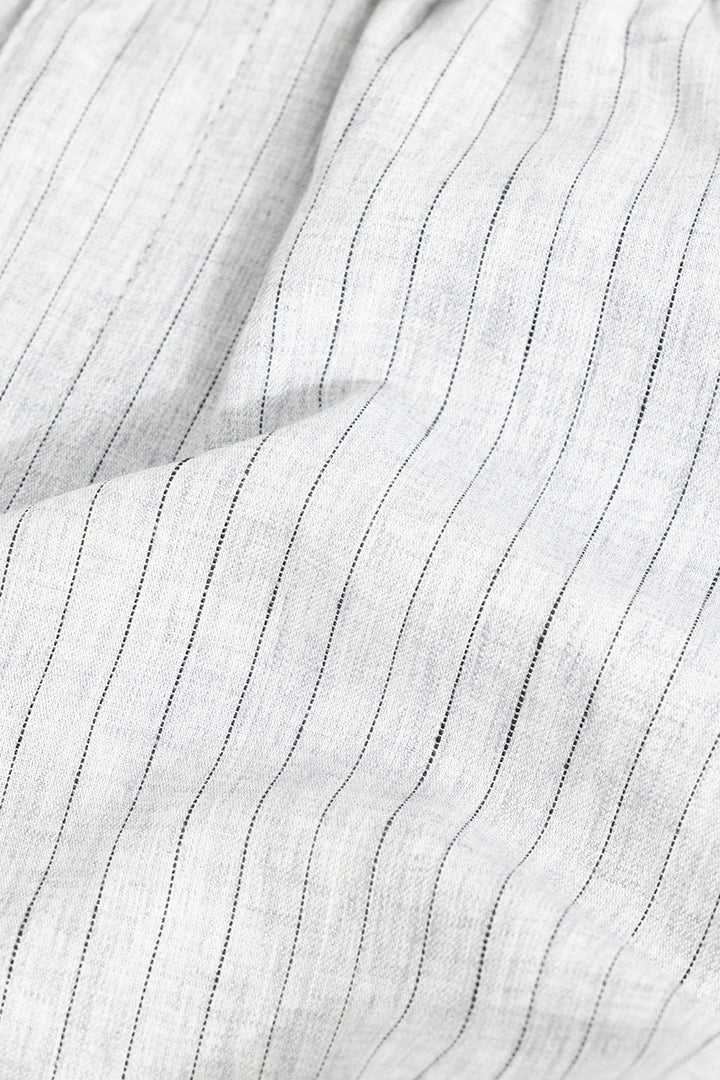 Aurabreeze Grey Linen Pant