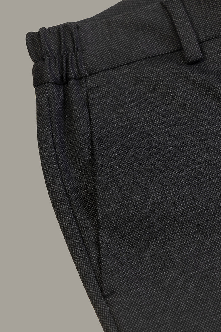 Formal Flair Black Suit Trouser