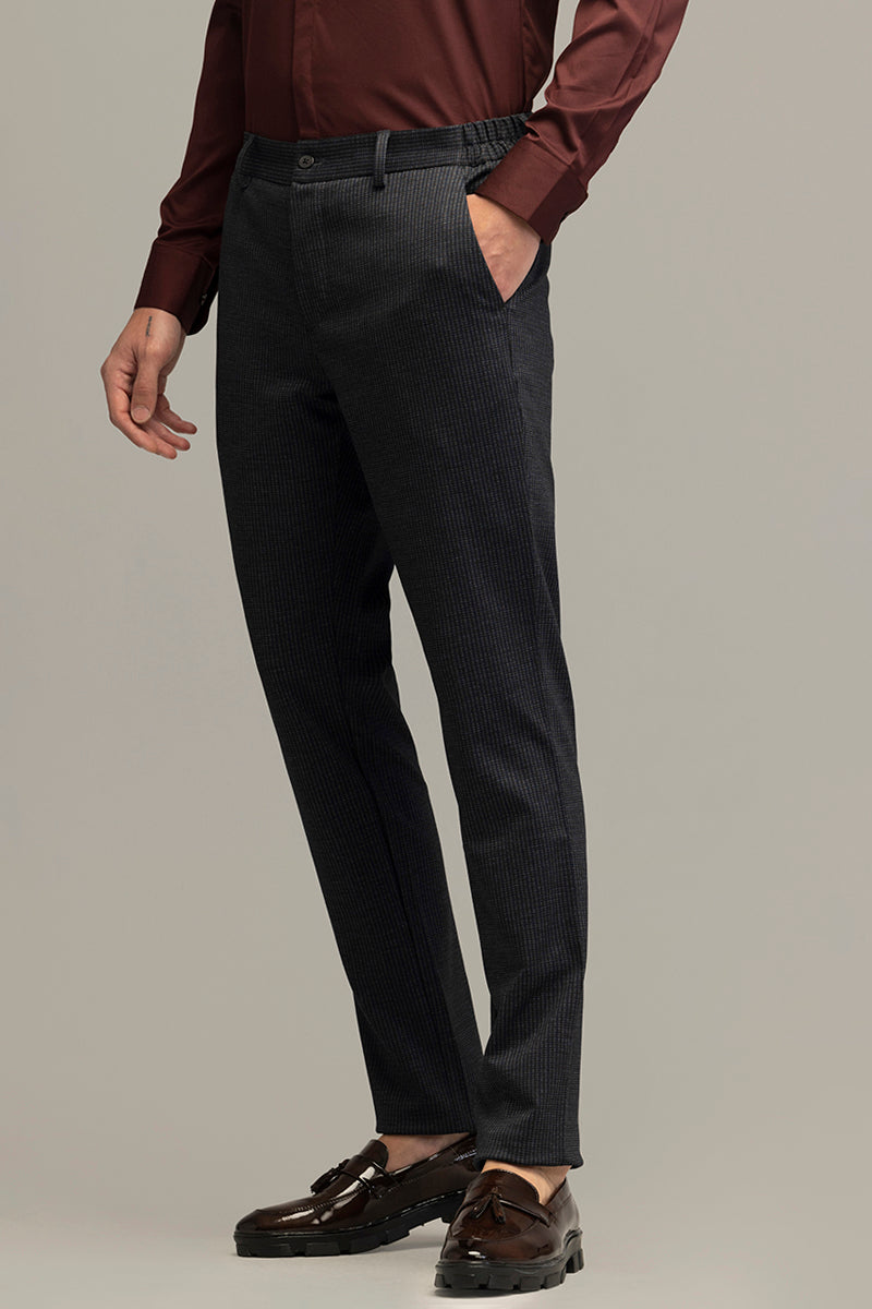 Formal Attire Shadow Grey Suit Trouser