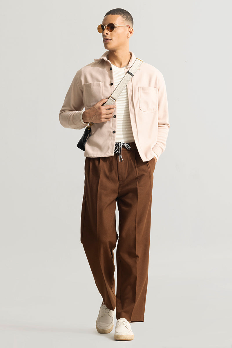 Korean Style Suit Pants Men's Casual Pants Pleated Loose Fitting Pants  Business | eBay
