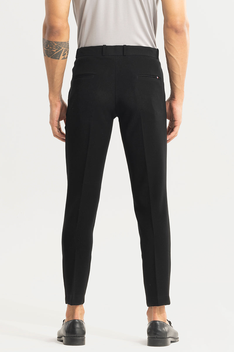 Buy Men's Tuxedo Attire Black Trouser Online | SNITCH