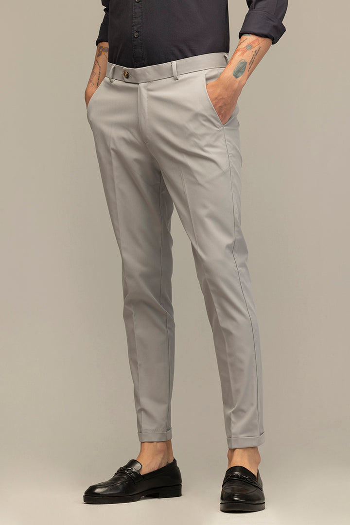 OpulentOasis Grey Trousers