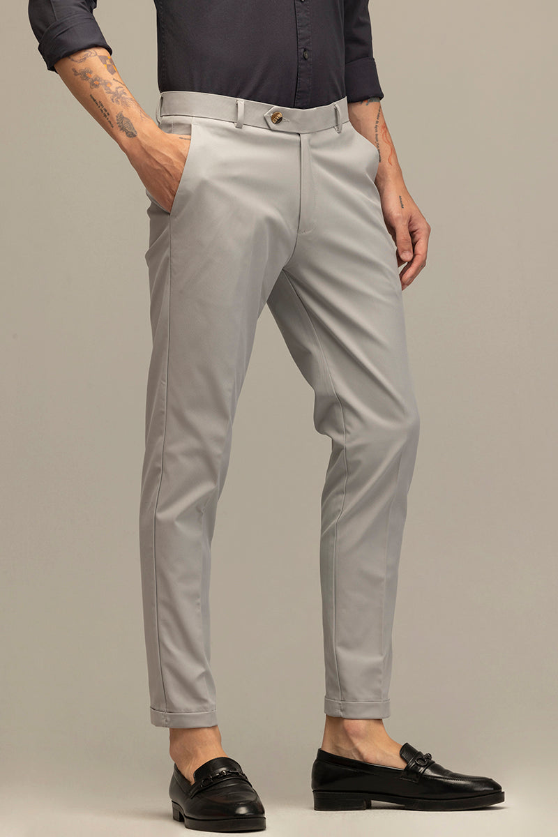 OpulentOasis Grey Trousers