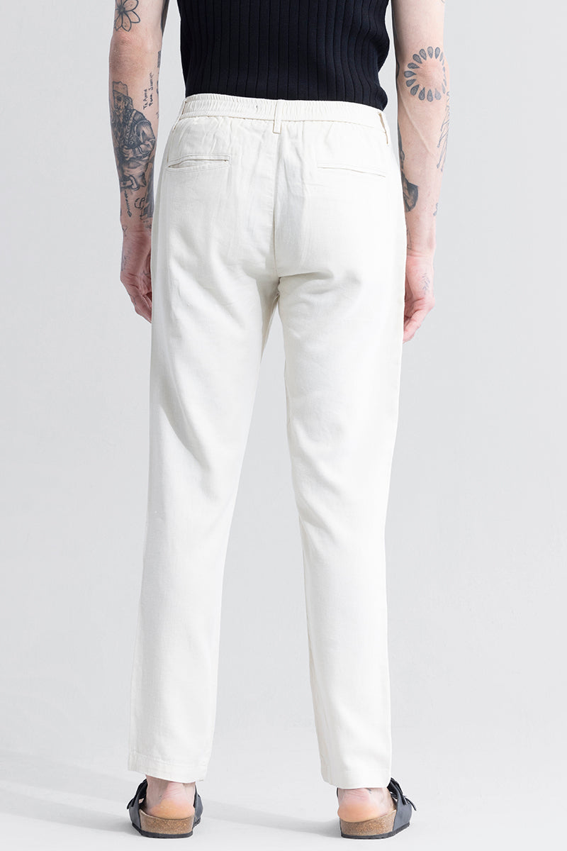 LinenLoom Cream Trouser