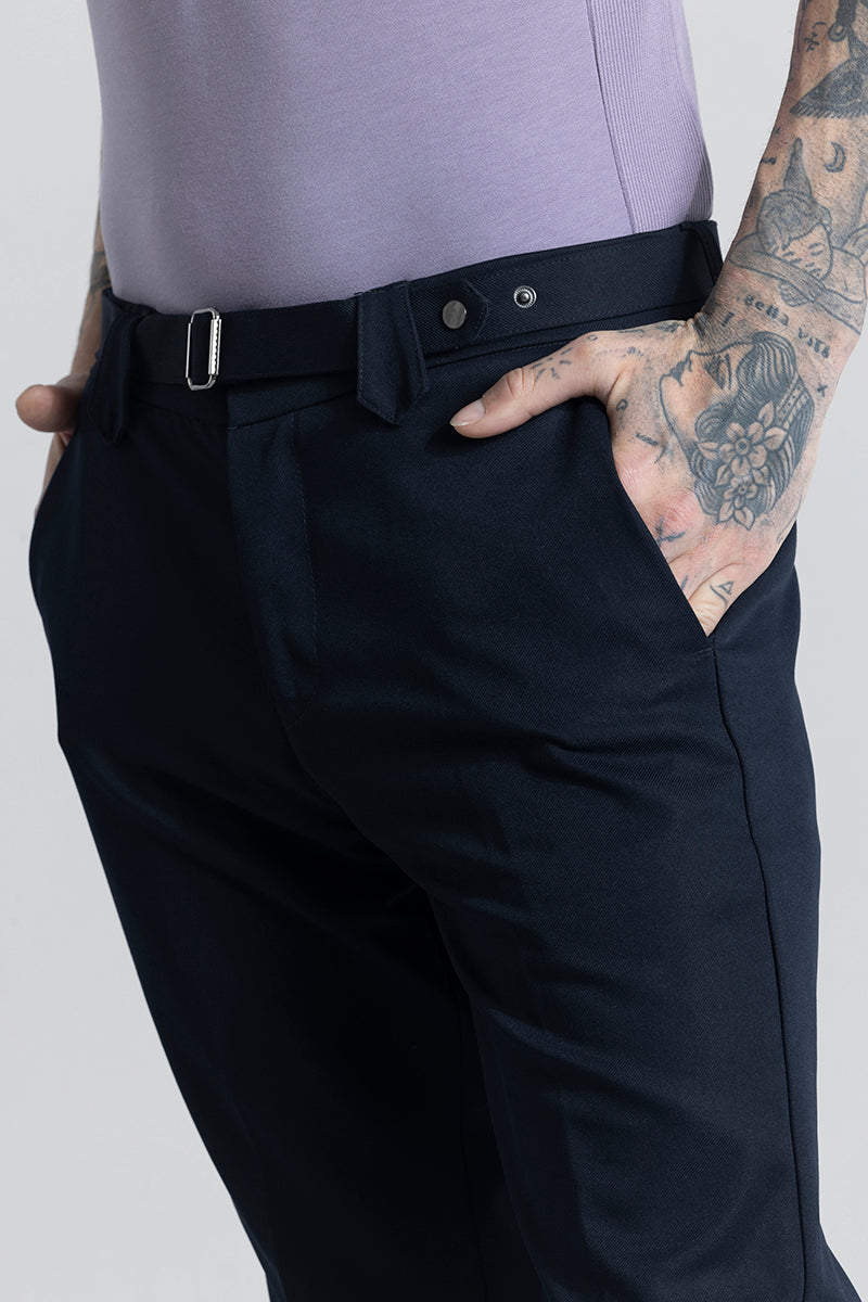 Flex Fit Navy Formal Trouser