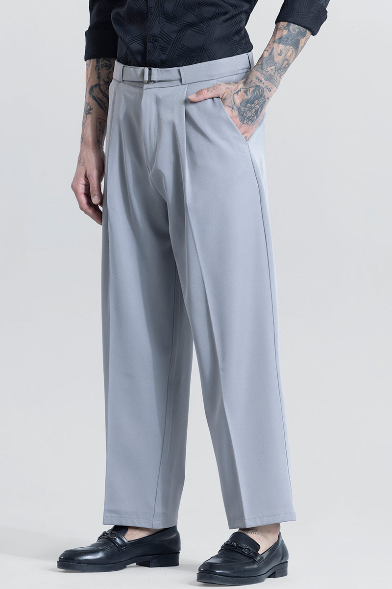 SleekStyle Grey Korean Pant