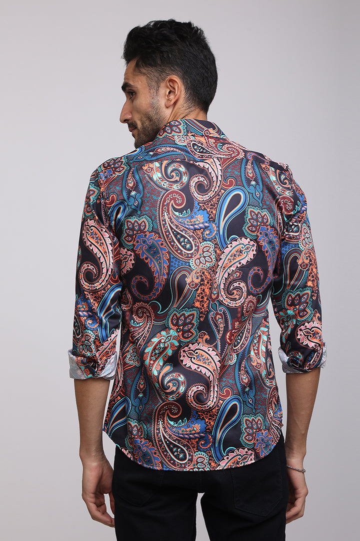 Paisley Print Multicolour Shirt
