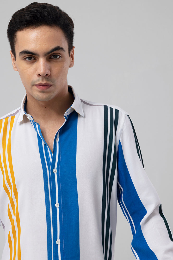 Core Stripe Blue Shirt