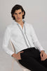 Crystal Embellished White Shirt
