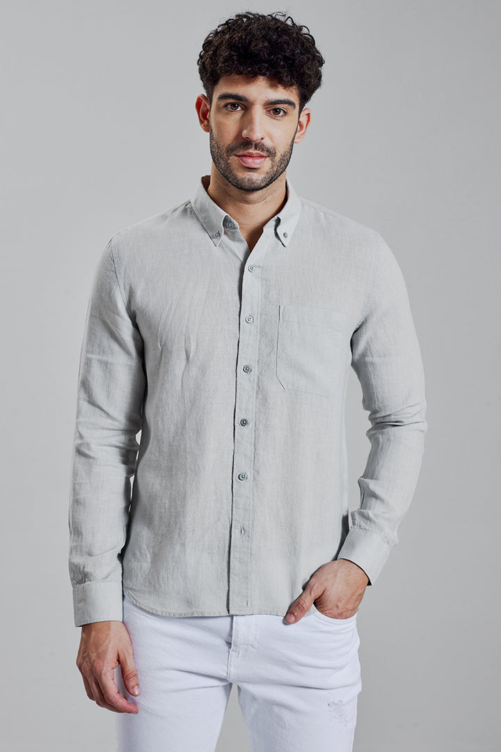 Mould Linen Grey Shirt