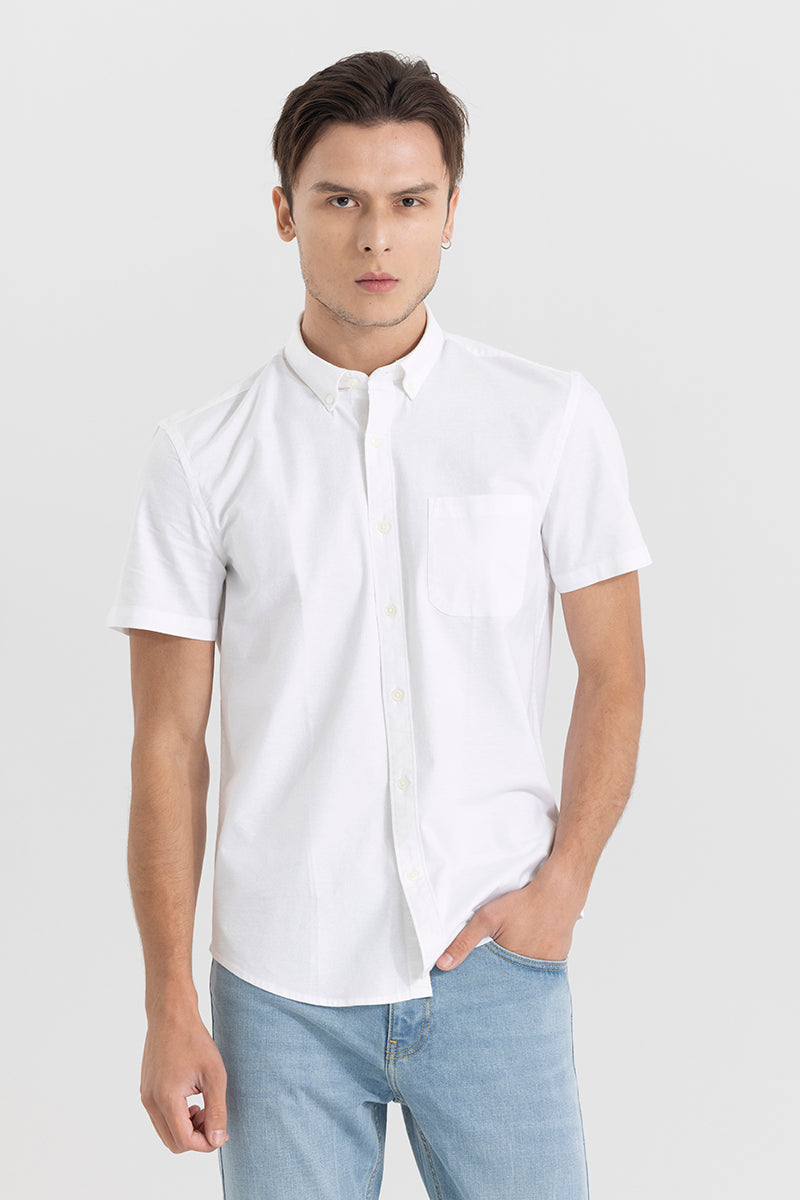 Ivory Embrace White Oxford Shirt