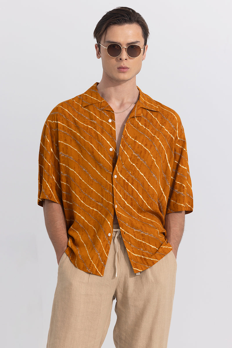 Yellow oversized outlet top