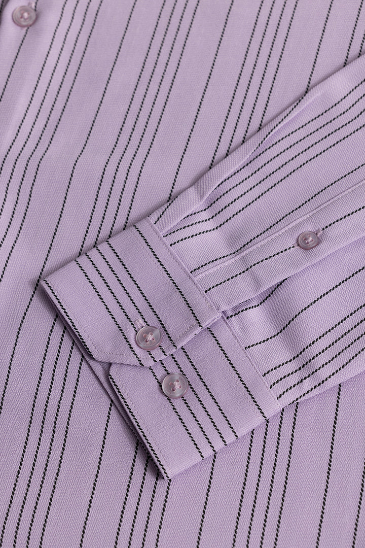 Quartet Purple Stripe Shirt