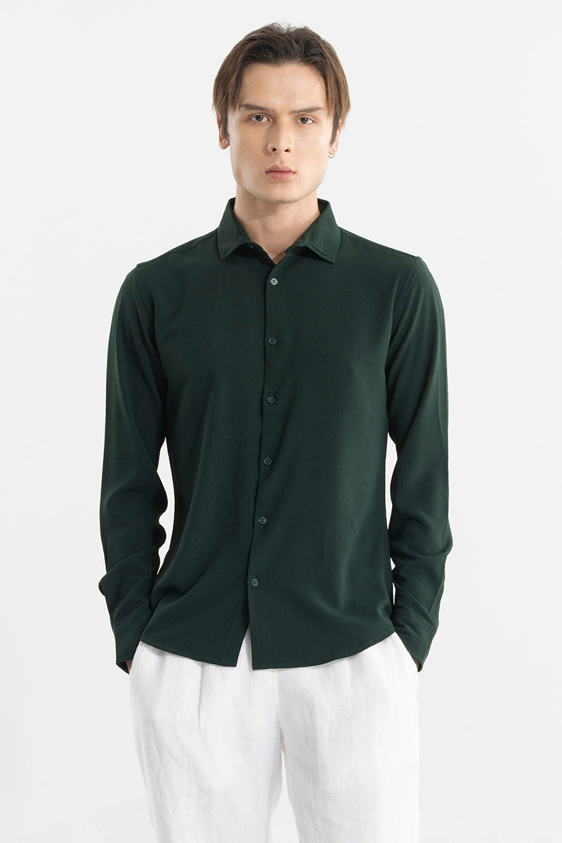 Chagrin Green Shirt