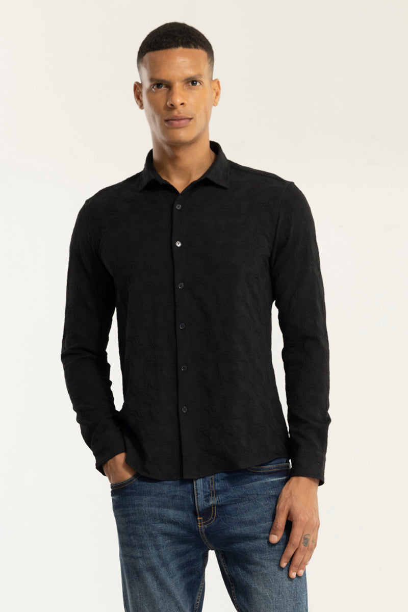 Camou Black Shirt