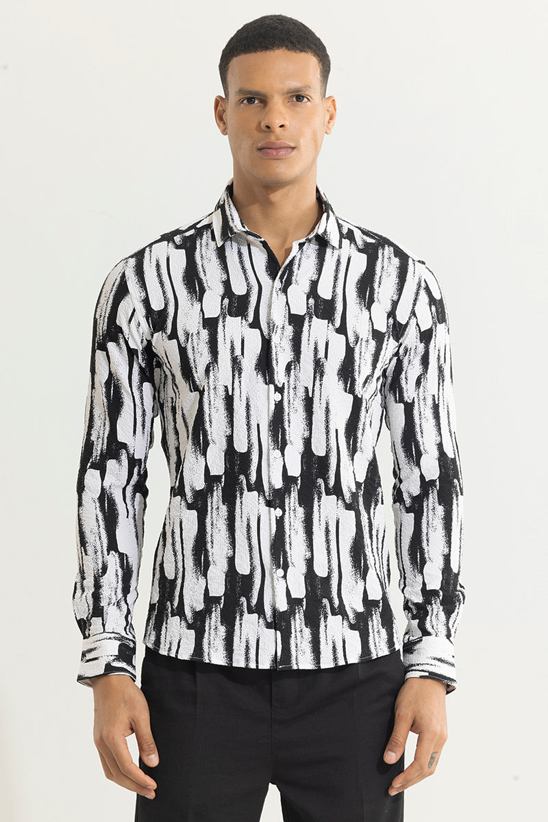 Carter Oxford Seersucker Shirt - White main image 1